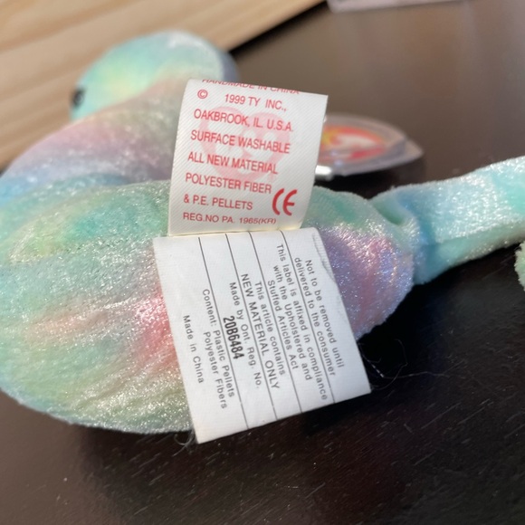 Neon, 1999 Seahorse Ty Beanie Babies // 3/$38 - Picture 10 of 11